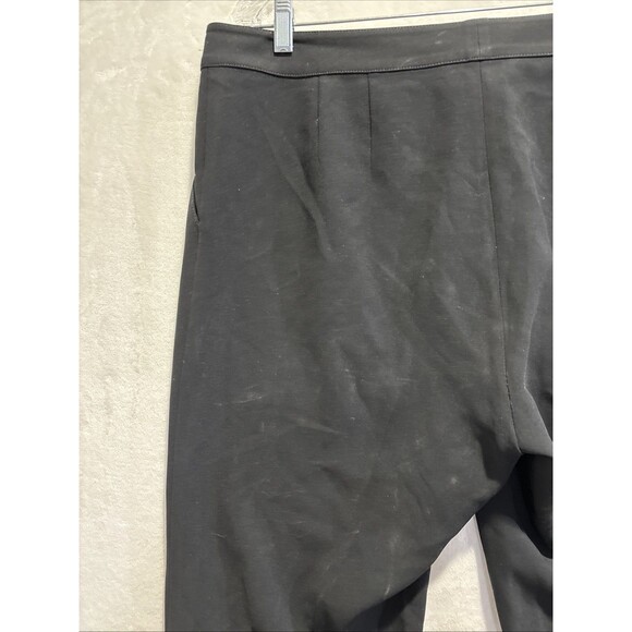St John Caviar Black Trouser Career Wear Formal Pants Slacks Women's Size 12 - Picture 6 of 14